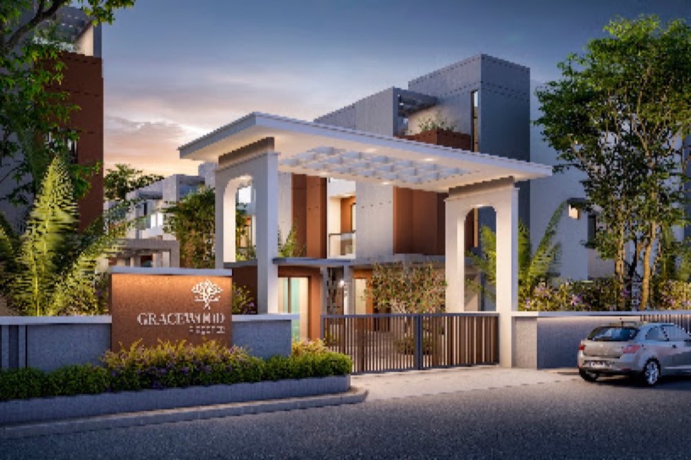 Gracewood Elegance in near Auro Vivaanta, Vadodara