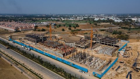M K Construction project photo 1 in Bopal, Ahmedabad