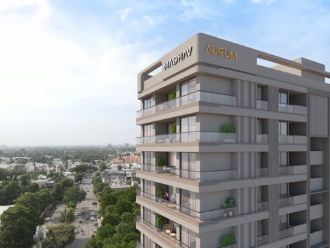 MADHAV AURUM project photo 1 in Katargam, Surat