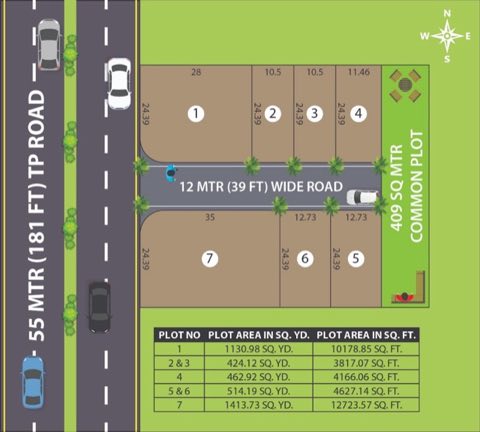 Pyramid Infra | Residential Plots in dholera Smart City project photo 2 in Makarba, Ahmedabad