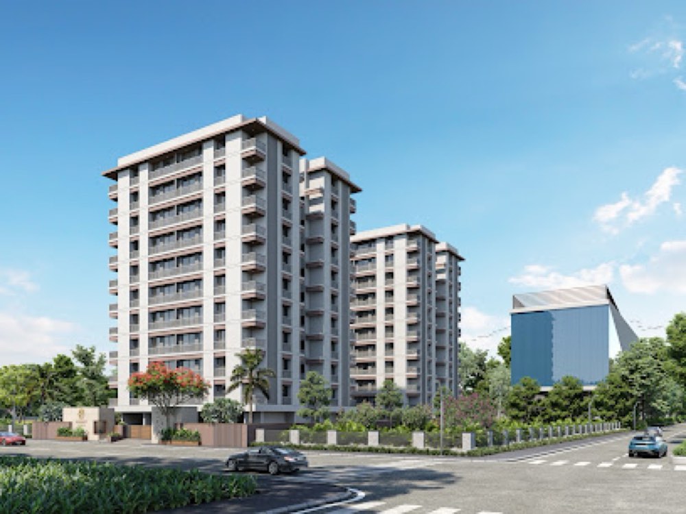 Serenity homes , Ark Developers | 3 BHK flats In Pal | Luxurious residential project in Pal in Pal, Surat