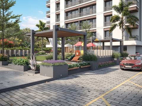 Serenity homes , Ark Developers | 3 BHK flats In Pal | Luxurious residential project in Pal project photo 2 in Pal, Surat