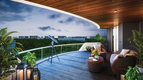 Sky Heights project photo 3 in Tarsali, Vadodara