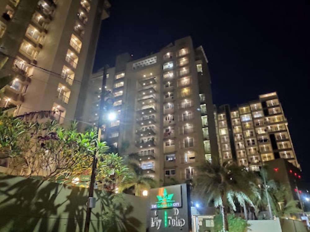 The Garden City in Vishwakarma Society, Rajkot