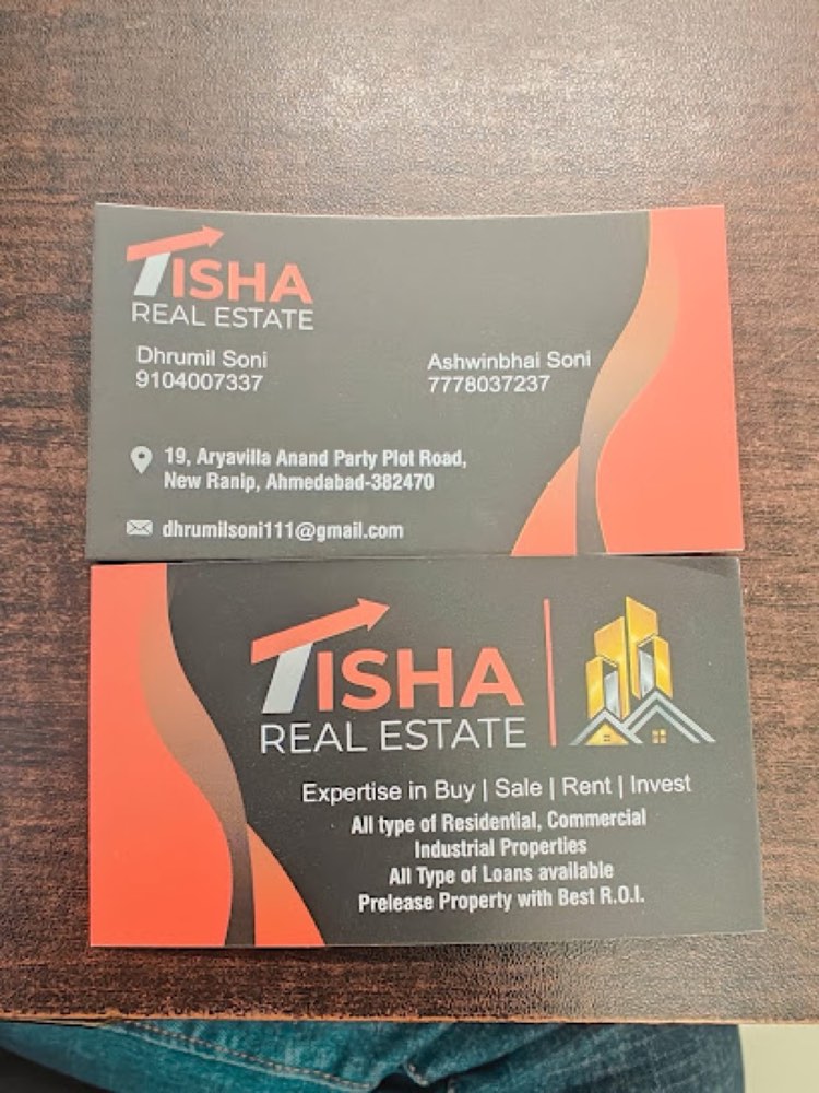 Tisha Real Estate in New Ranip, Ahmedabad