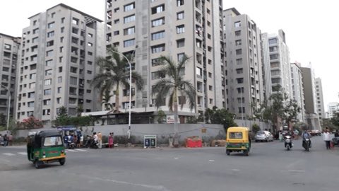 Vastugram Apartments by Shaligram group project photo 1 in Vesu, Surat