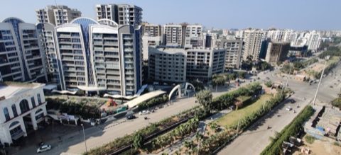 White Wings Torrance project photo 1 in Vesu, Surat